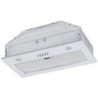 Встраиваемая вытяжка Krona KATE 600 GLASS WHITE PB