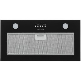 Встраиваемая вытяжка Krona LUISA 600 GLASS BLACK PB