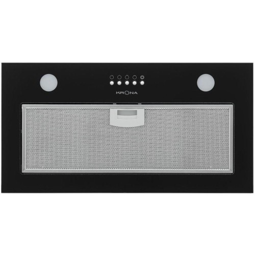 Встраиваемая вытяжка Krona LUISA 600 GLASS BLACK PB