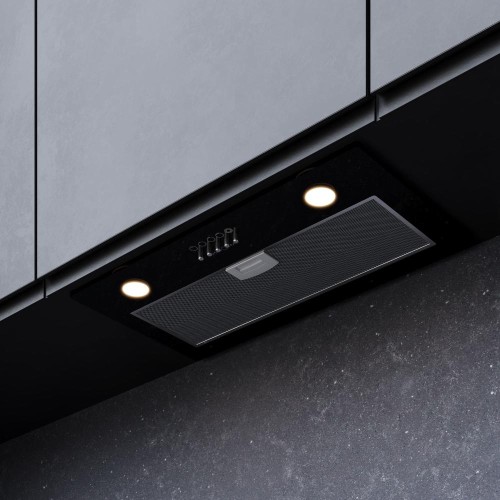 Встраиваемая вытяжка Krona LUISA 600 GLASS BLACK PB