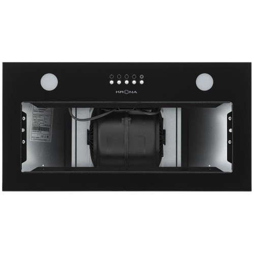 Встраиваемая вытяжка Krona LUISA 600 GLASS BLACK PB