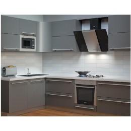 Вытяжка KRONA TALLI 600 inox/black glass 3P