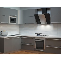 Вытяжка KRONA TALLI 900 inox/black glass 3P