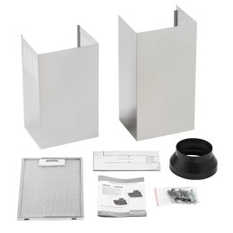 Вытяжка KRONA INGA 600 inox/black push button