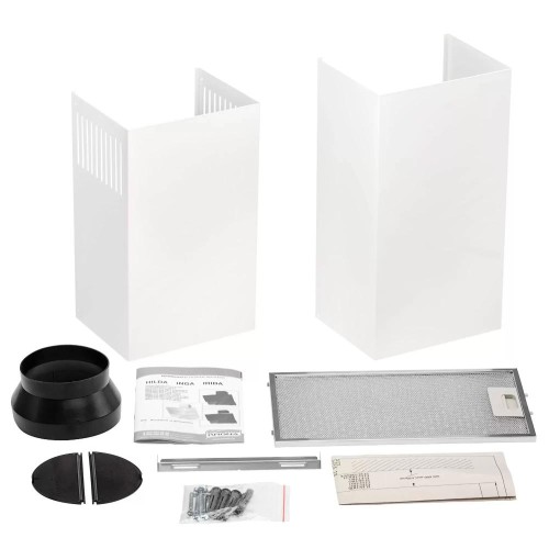 Вытяжка KRONA INGA 600 white push button