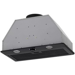 Встраиваемая вытяжка KRONA SVEN 600 black one knob