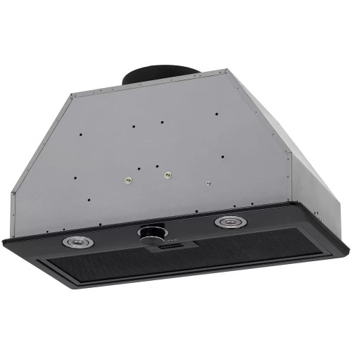 Встраиваемая вытяжка KRONA SVEN 600 black one knob