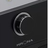 Встраиваемая вытяжка KRONA SVEN 600 black one knob