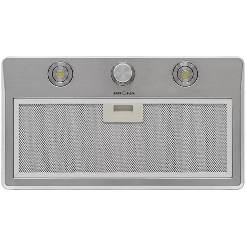 Встраиваемая вытяжка KRONA SVEN 600 inox one knob