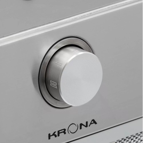 Встраиваемая вытяжка KRONA SVEN 600 inox one knob