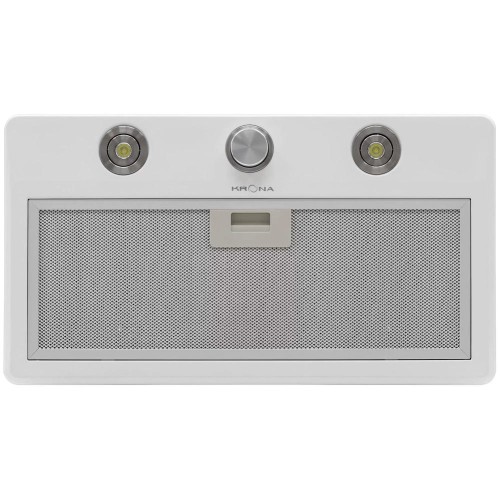 Встраиваемая вытяжка KRONA SVEN 600 white one knob