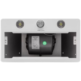 Встраиваемая вытяжка KRONA SVEN 600 white one knob