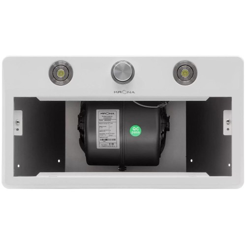 Встраиваемая вытяжка KRONA SVEN 600 white one knob