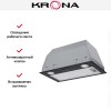 Встраиваемая вытяжка Krona ADEL 600 BLACK PB