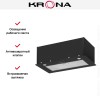 Встраиваемая вытяжка Krona ARVEN 500 BLACK PB V2