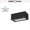 Встраиваемая вытяжка Krona ARVEN 500 BLACK PB V2