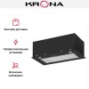 Встраиваемая вытяжка Krona ARVEN 500 BLACK PB V2