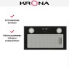 Встраиваемая вытяжка KRONA Asta 600 black PB