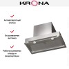 Встраиваемая вытяжка Krona IDA 600 INOX 3P