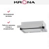 Встраиваемая вытяжка KRONA KAMILLA MV 500 IX