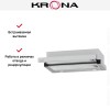 Встраиваемая вытяжка KRONA KAMILLA MV 6002 INOX