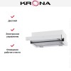 Встраиваемая вытяжка Krona KAMILLA T SENSOR 600 White