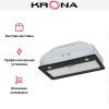 Встраиваемая вытяжка Krona KATE 600 BLACK PB