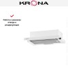 Встраиваемая вытяжка KRONA KERRY 600 WHITE PB