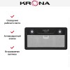 Встраиваемая вытяжка Krona LUISA 600 BLACK PB