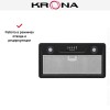Встраиваемая вытяжка Krona LUISA 600 BLACK PB