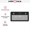 Встраиваемая вытяжка Krona LUISA 600 BLACK PB