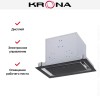Встраиваемая вытяжка Krona SELINA 600 GLASS BLACK S