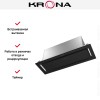 Встраиваемая вытяжка Krona SELINA 900 GLASS BLACK S