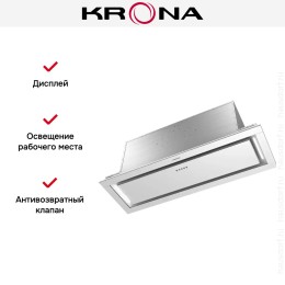 Встраиваемая вытяжка Krona SELINA 900 PRM INOX 3P