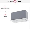 Встраиваемая вытяжка KRONA ZANDER 600 DN WHITE S