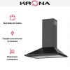 Вытяжка Krona BELLA 600 BLACK push button