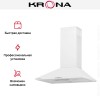 Вытяжка Krona BELLA 600 WHITE push button