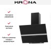 Вытяжка KRONA GABRIELE E 600 black/inox 1 S