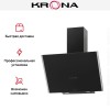 Вытяжка KRONA GABRIELE E 600 black/inox 2 S