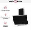 Вытяжка KRONA IRIDA 600 black push button