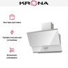 Вытяжка KRONA IRIDA 600 white push button