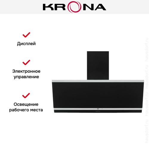 Вытяжка Krona IRMA A 900 black S
