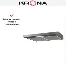 Вытяжка KRONA JESSICA slim 500 metallic PB