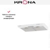 Вытяжка Krona JESSICA slim 600 white push button