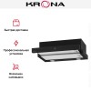 Встраиваемая вытяжка KRONA KAMILLA T SENSOR MAX 600 Black