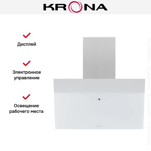 Вытяжка Krona KRISTEN A 600 white S