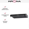 Вытяжка Krona OSTEN 600 black PB
