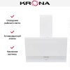 Вытяжка Krona PLATTE 600 WHITE PB купить в Москве и Санкт-Петербурге