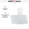 Вытяжка KRONA POLLY 600 WHITE PB V2