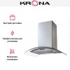 Вытяжка KRONA SABRINA 600 inox/glass push button